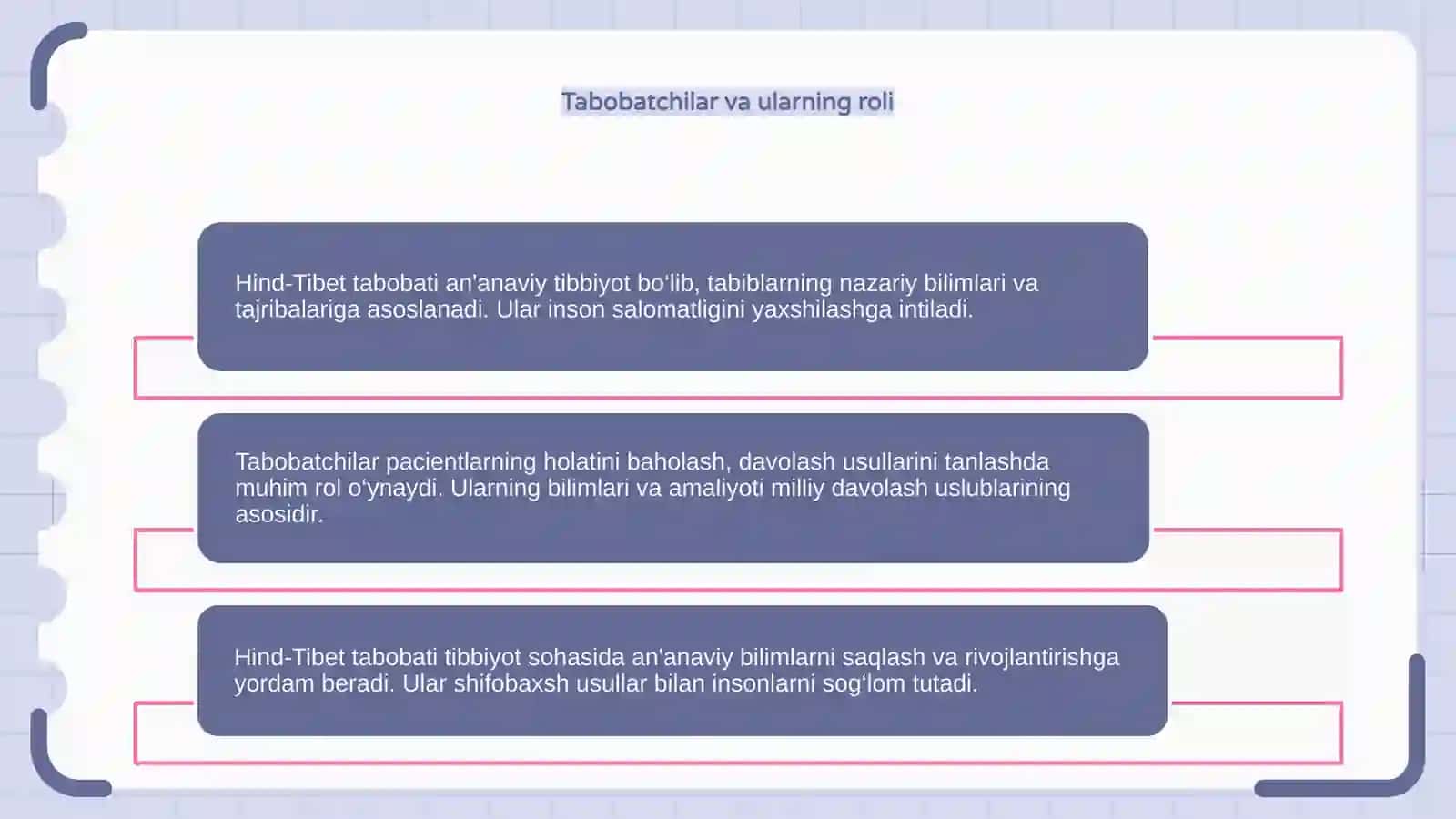 Hind – Tibet tabobati tabiblarning nazariy bilimlari 4