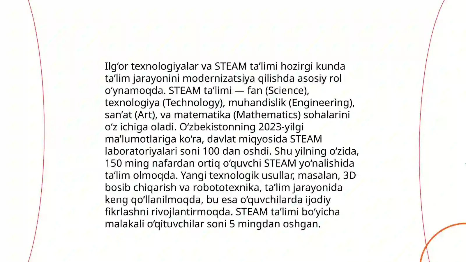 STEAM ta’lim haqida 4