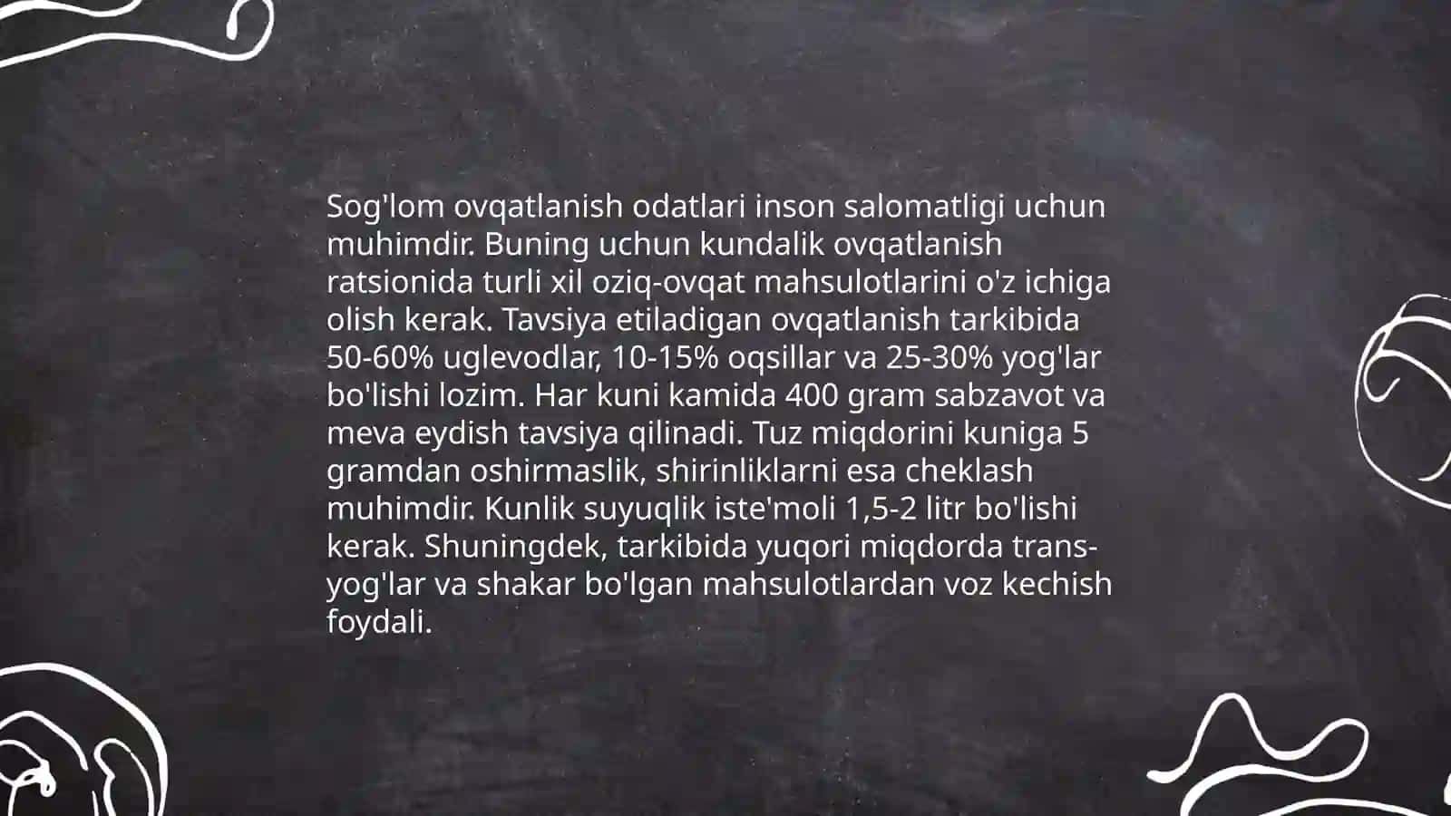 Jismoniy faollikning ahamiyati 4