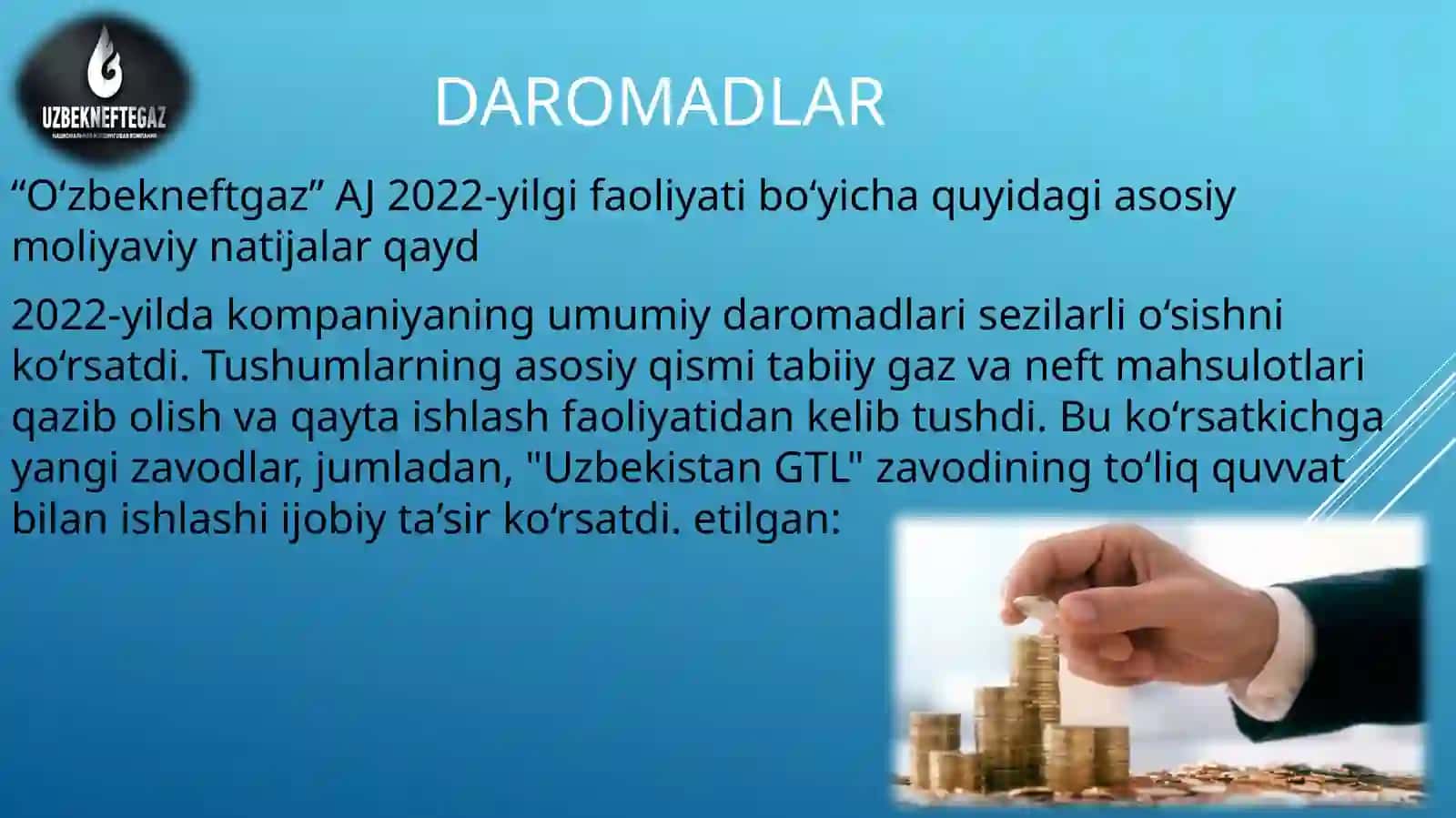 KORXONALAR FAOLIYATINI YA’NI DAROMATI VA HARAJATLARINI TAHLIL QILISH KICHIK(KORXONA MISOLIDA) 4