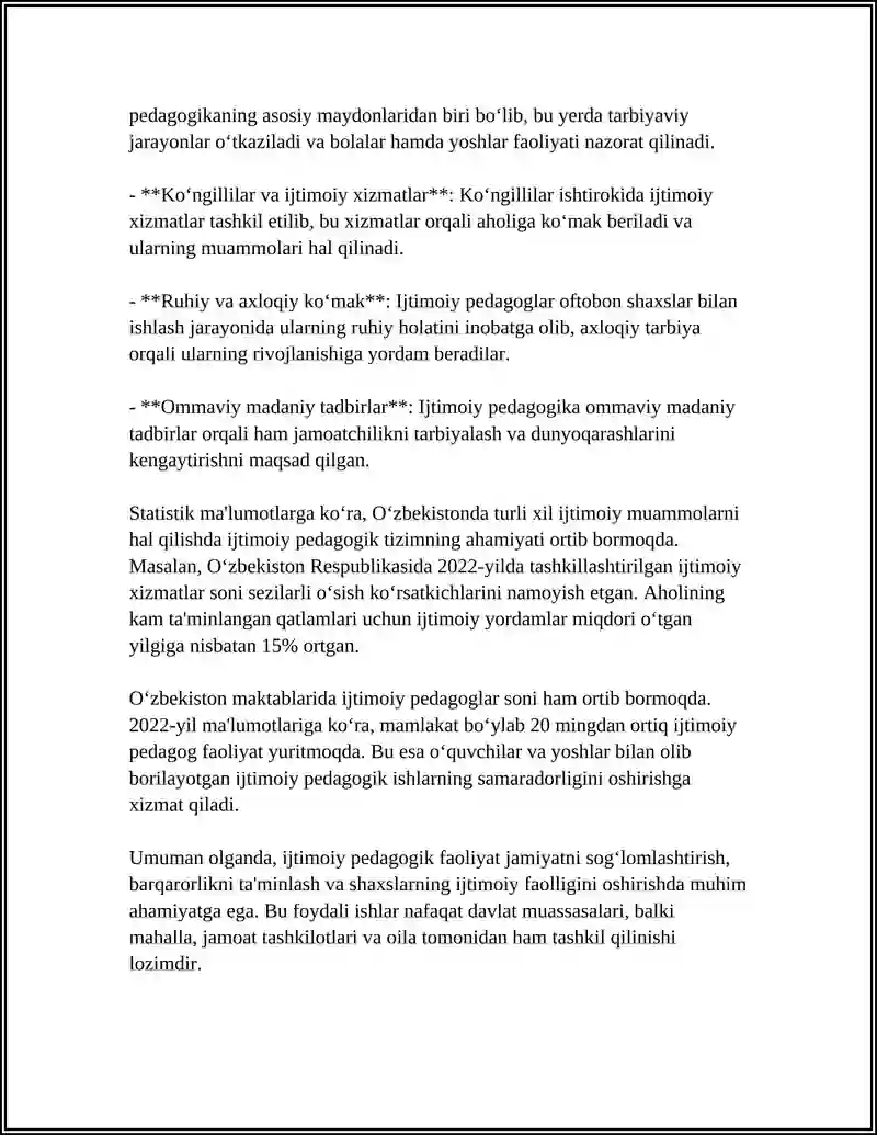 IJTIMOIY PEDAGOGIK FAOLIYATNING MOHIYATI 4