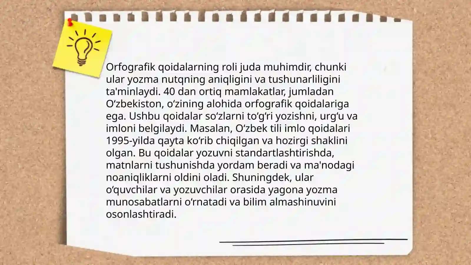 So'z turkumlarini o'rganishda hosil qilinadigan orfografik bilimlar 4