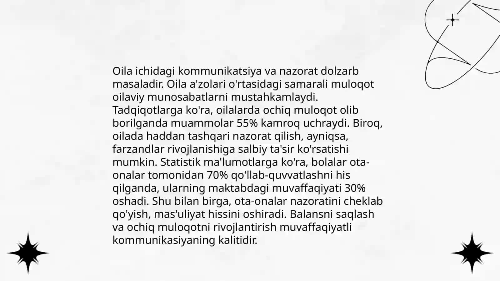 Oilaning psixologik nazorat qilishning ilmiy-metodologik jabxalari 4