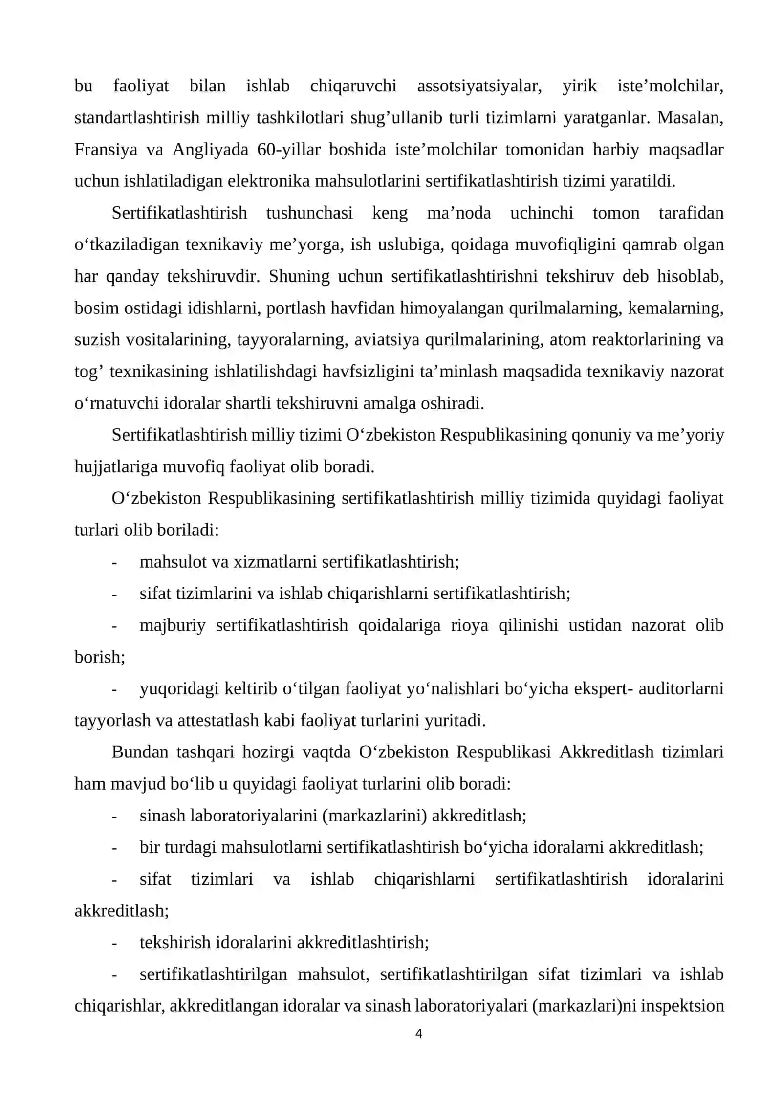 SIATIM-202 MOYLASH MATERIALLARI MAHSULOTIARINI SERTIFIKATLASHTIRISH TARTIBINI ISHLAB CHIQISH 4