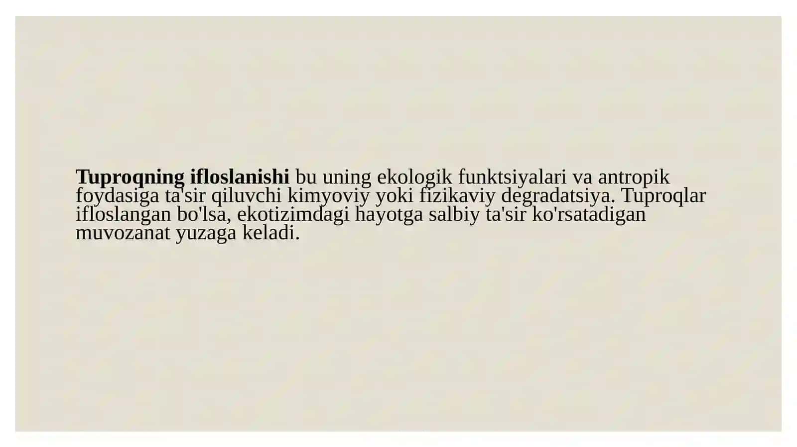 Tuproq degradatsiyasi 4