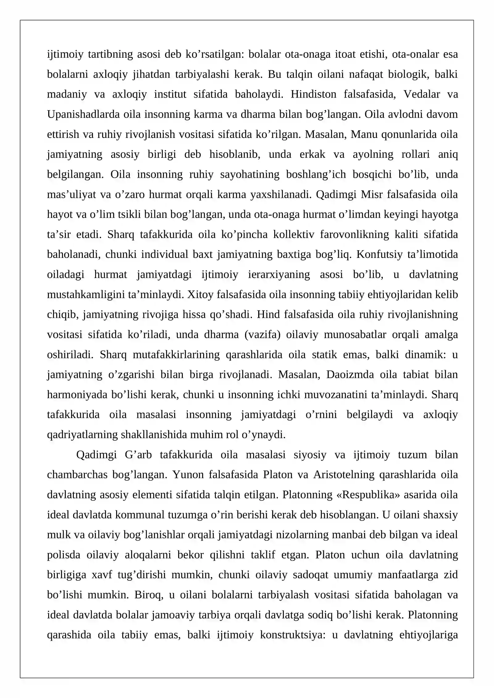 Oila — jamiyatning asosiy bo‘g‘ini sifatida. 4