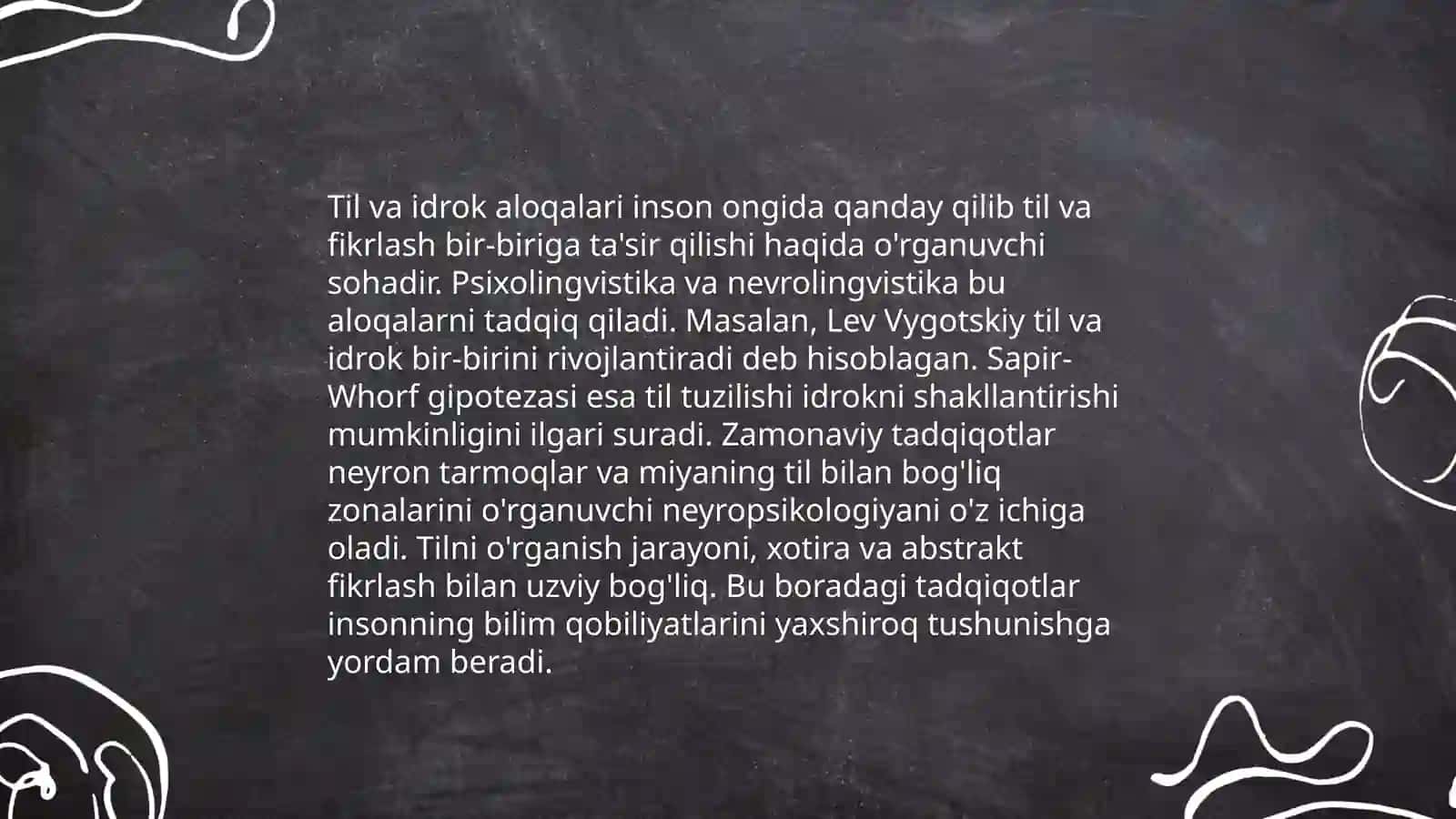 Olamning lisoniy va konseptual nazariyasi 4
