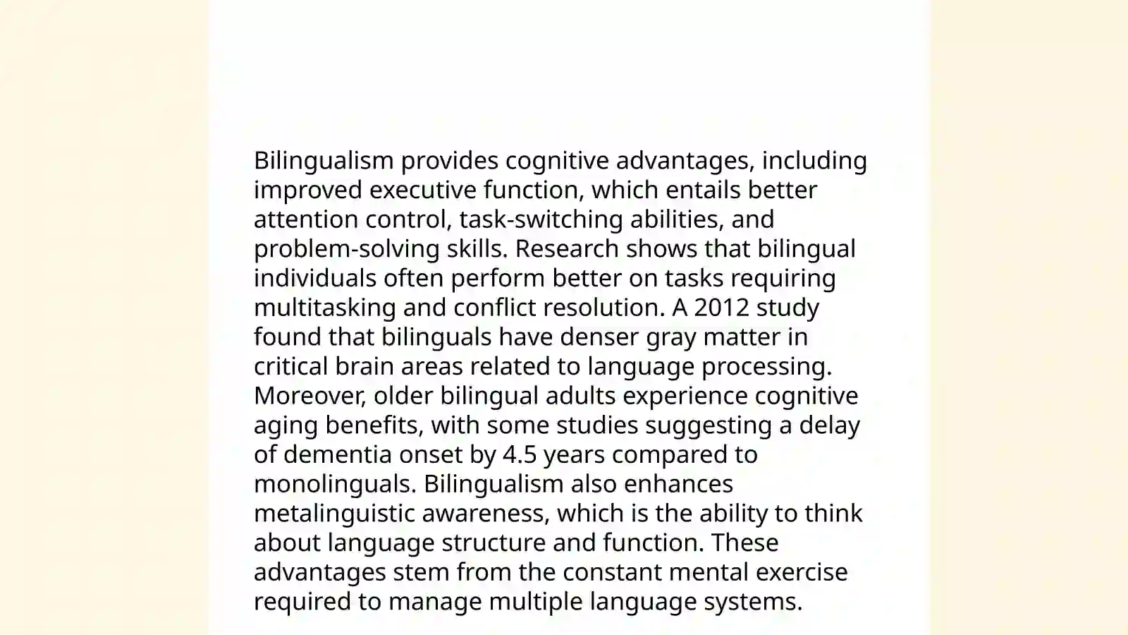 Bilingual approaches to language learning 4