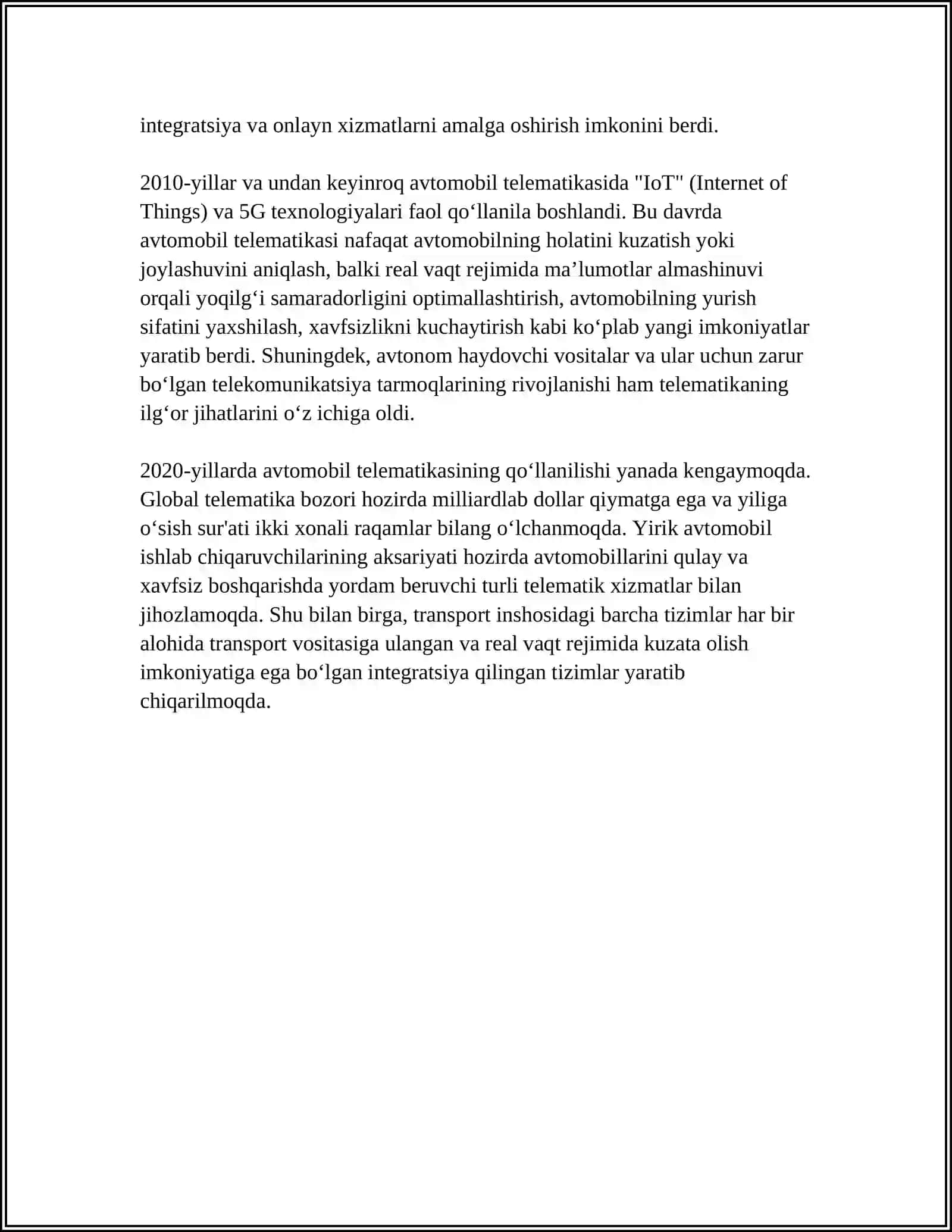 GIBRET AVTOMOBILLAR TELEMATIKA 4