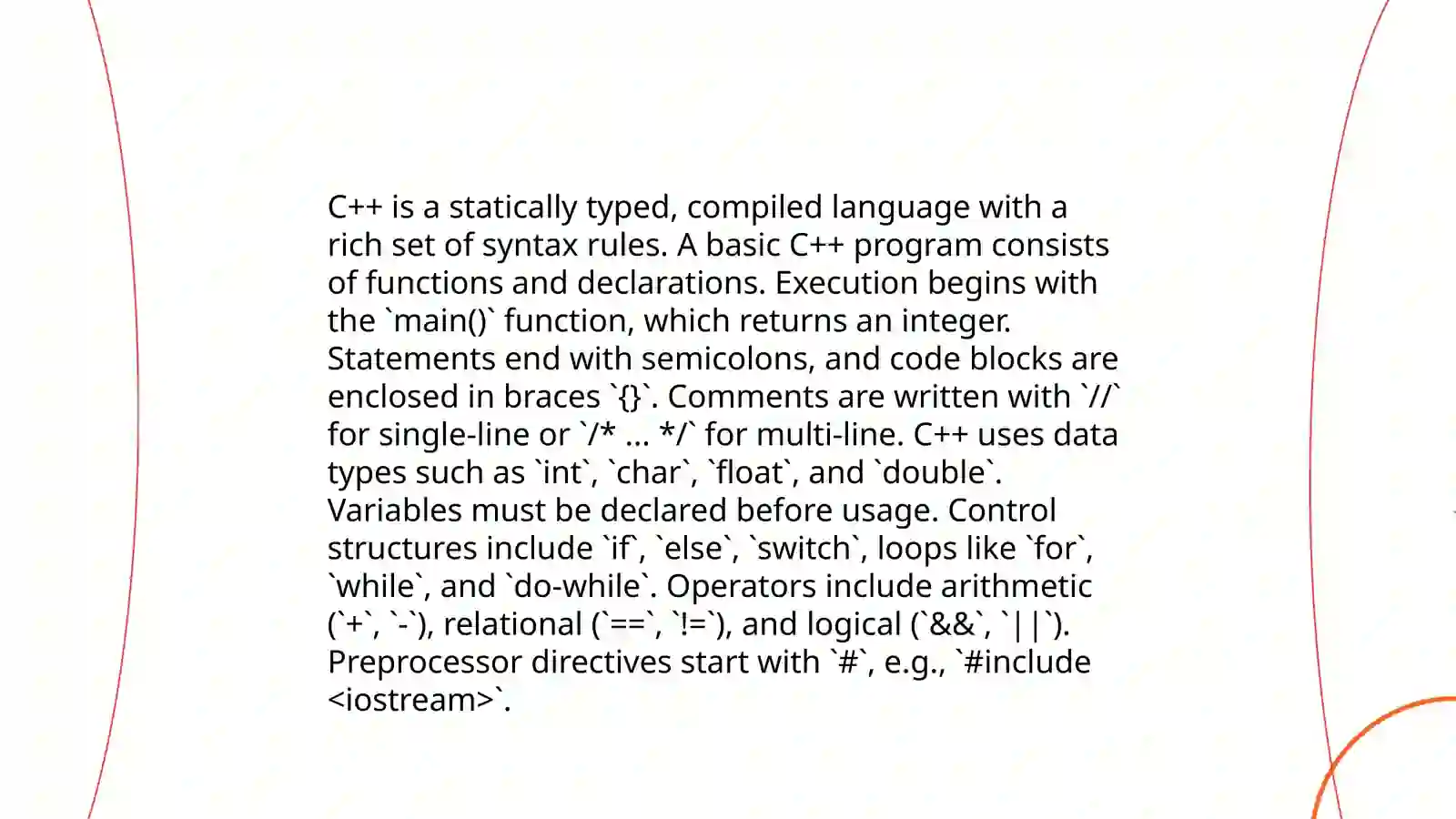 C++ tili haqida 4
