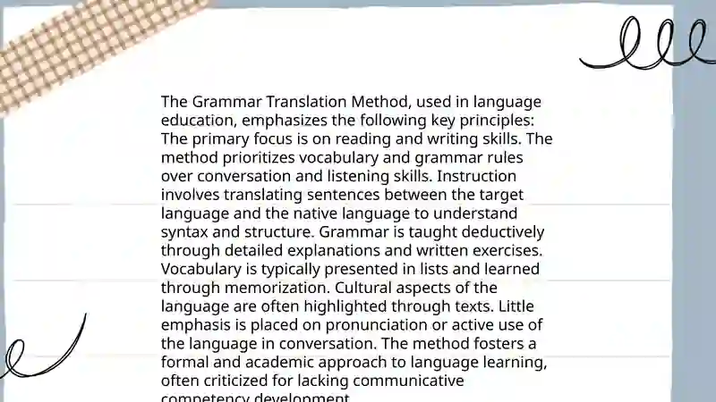 Direct and Grammar Translation Methods 4
