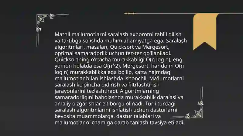 Matnli funksiyalar bilan ishlash 4