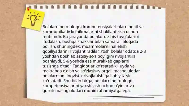 Maktabgacha yoshdagi tayanch kompetensiyalari 4