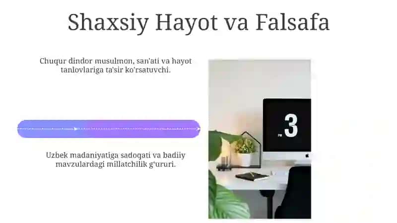 Asosiy Asarlar va Mavzular 4