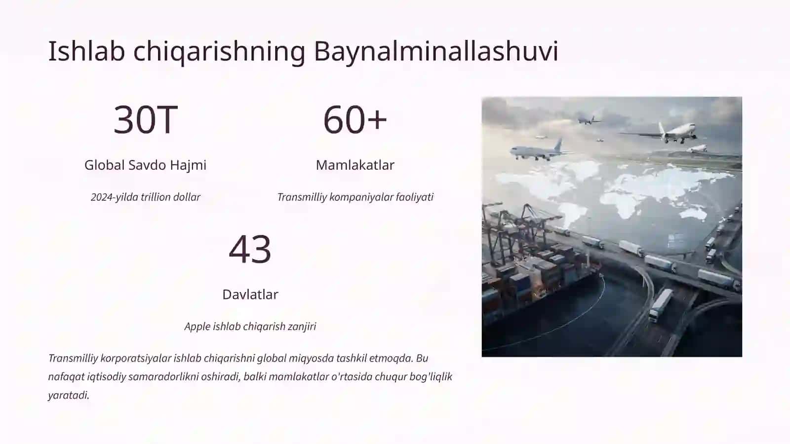Iqtisodiy Rivojlanishning Umumjahon Tomonlari 4