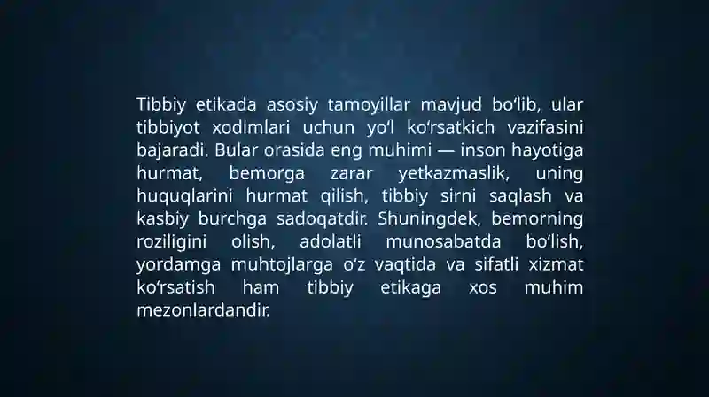Tibbiyetika 4