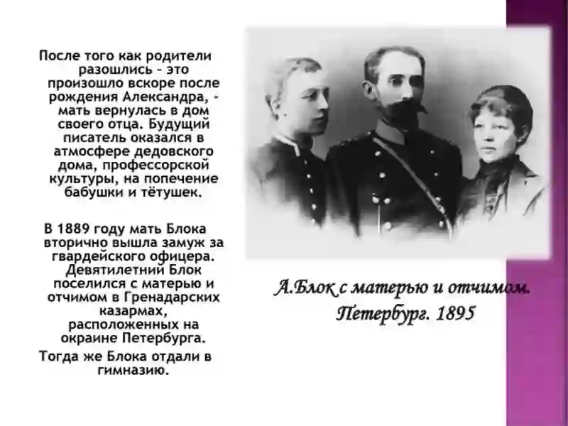 Биография А.Блока 4