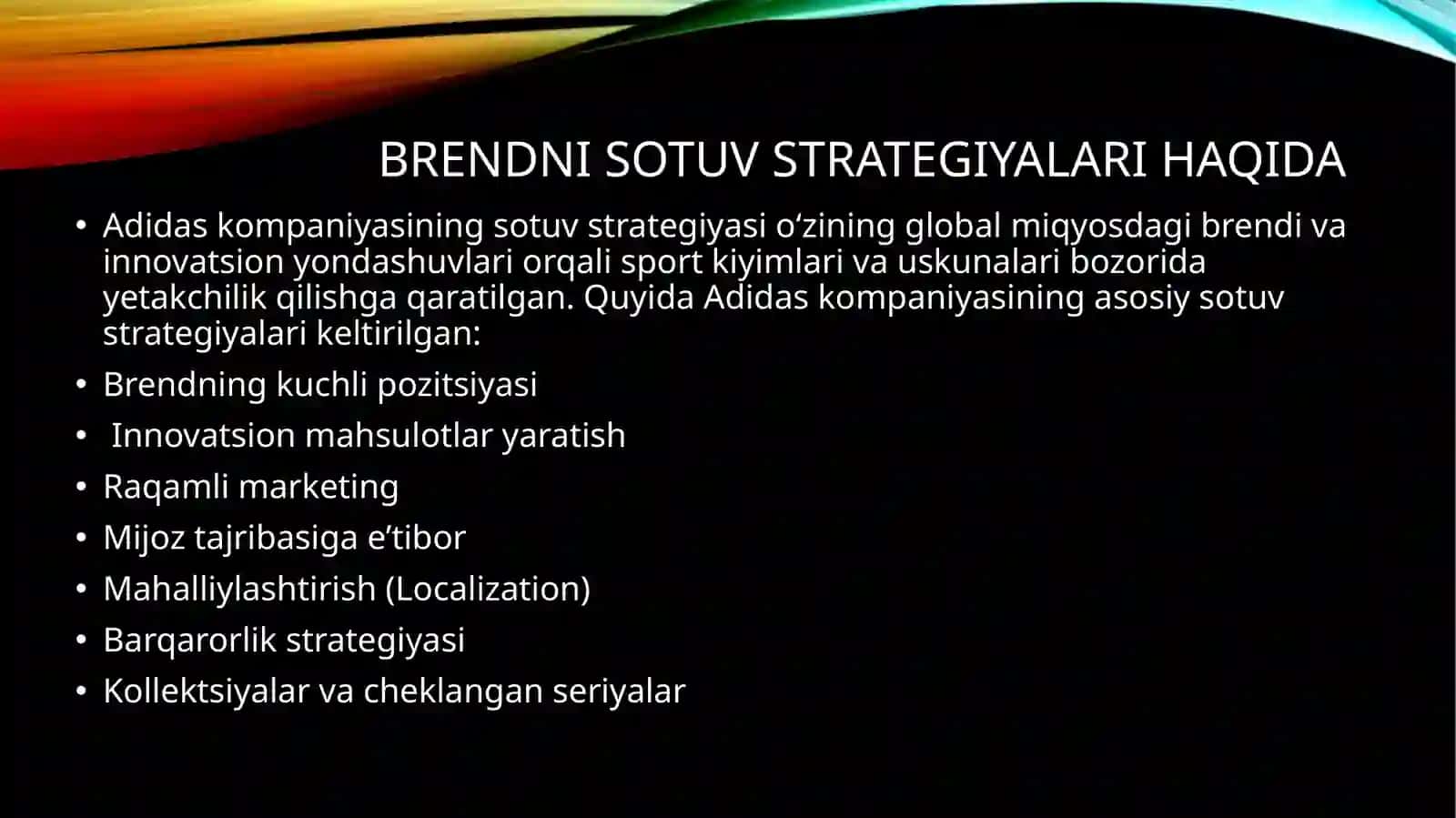 AdidasBRENDiningsotuvstrategiyasi 4