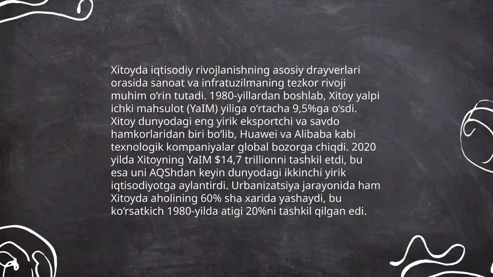 Xitoy iqtisodiyoti, yalpi ichki mahsuloti 4