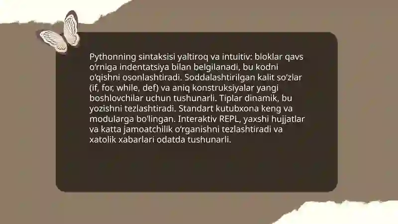Python dasturlash tili 4