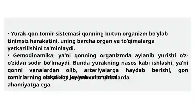 Qon aylanishi 4