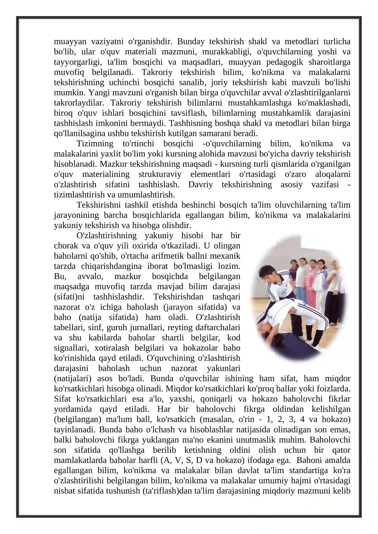 Ta’lim olganlikni tashxis etish 4