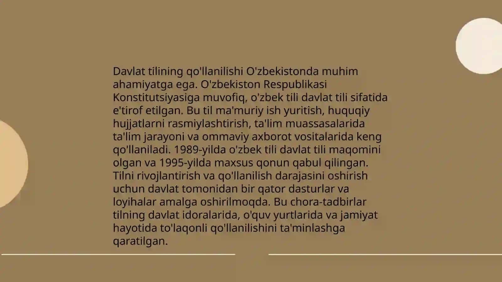 Mamlakatimizda davlat tilida ish yuritishni samarali tashkil qilish chora-tadbirlari to'g'risida 4