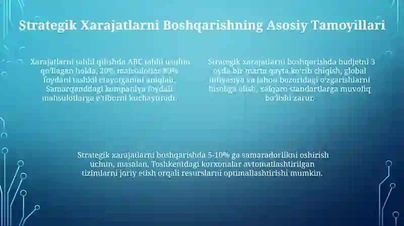 Xarajatlarni Boshqarishning Asosiy Omillari va Ularning Muvozanatli Ball Jadvali Bilan Bog'liqligi 4