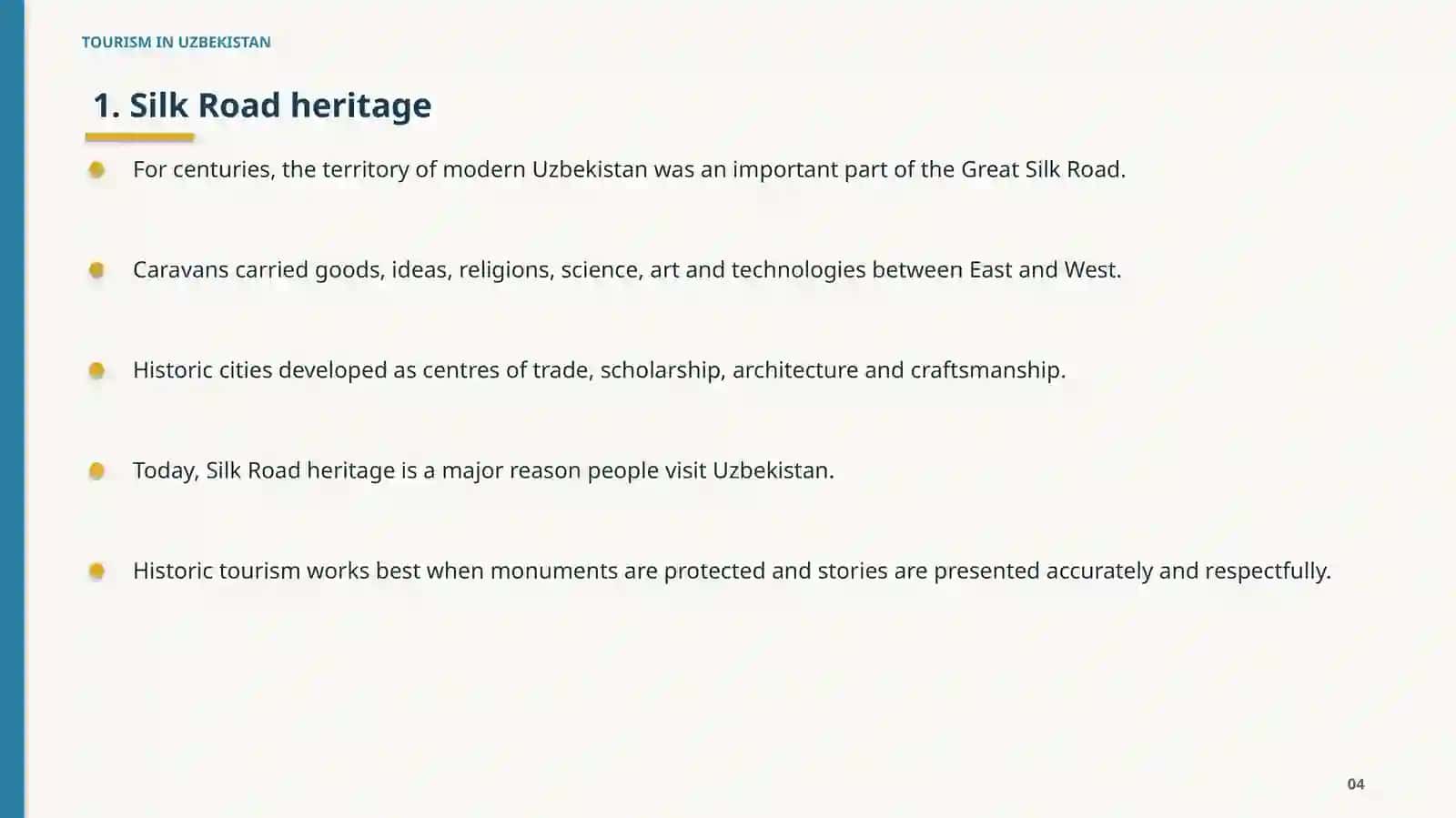 TOURISM IN UZBEKISTAN 4