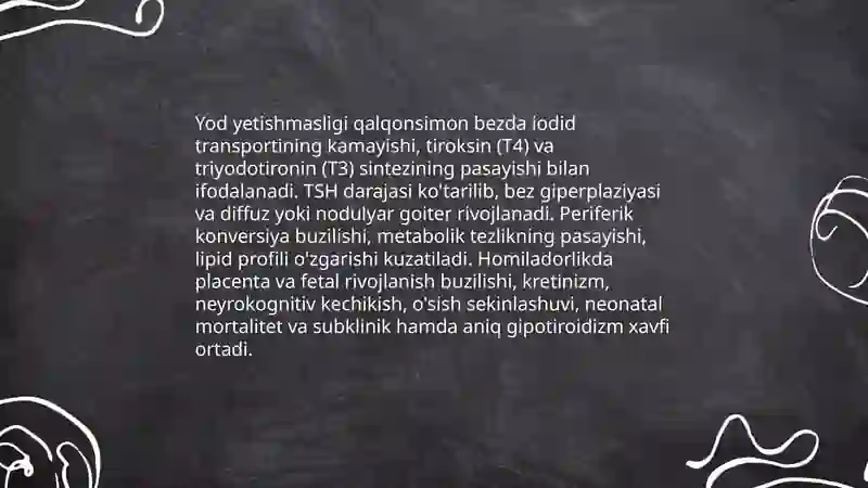 Yod tanqisligining odam organizmida ahamiyati 4