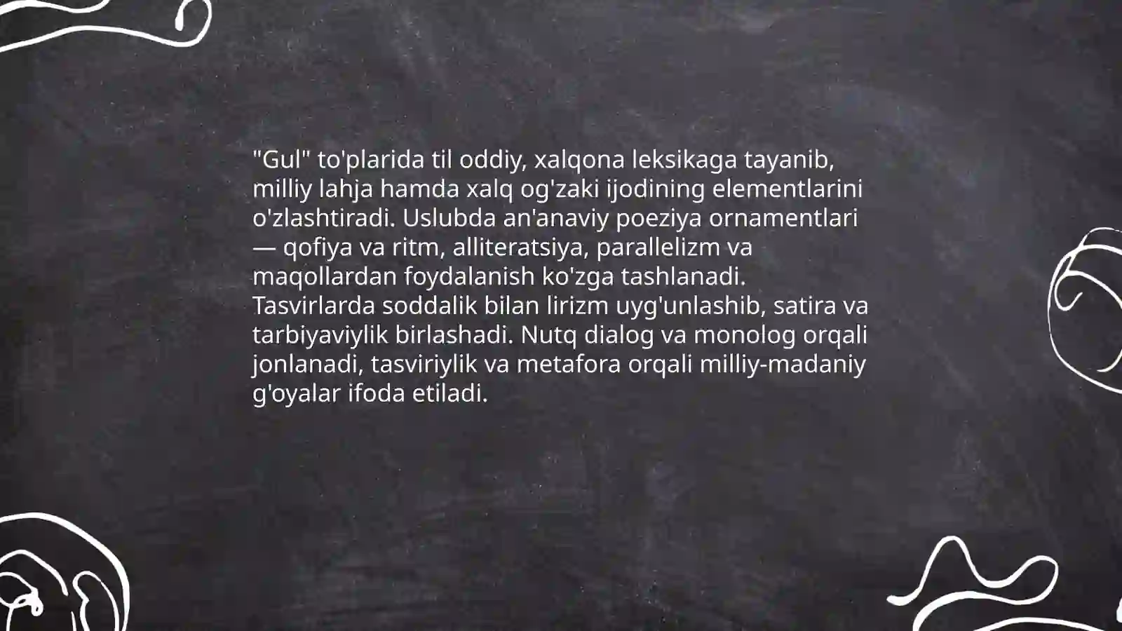Gul to'plamlari 4