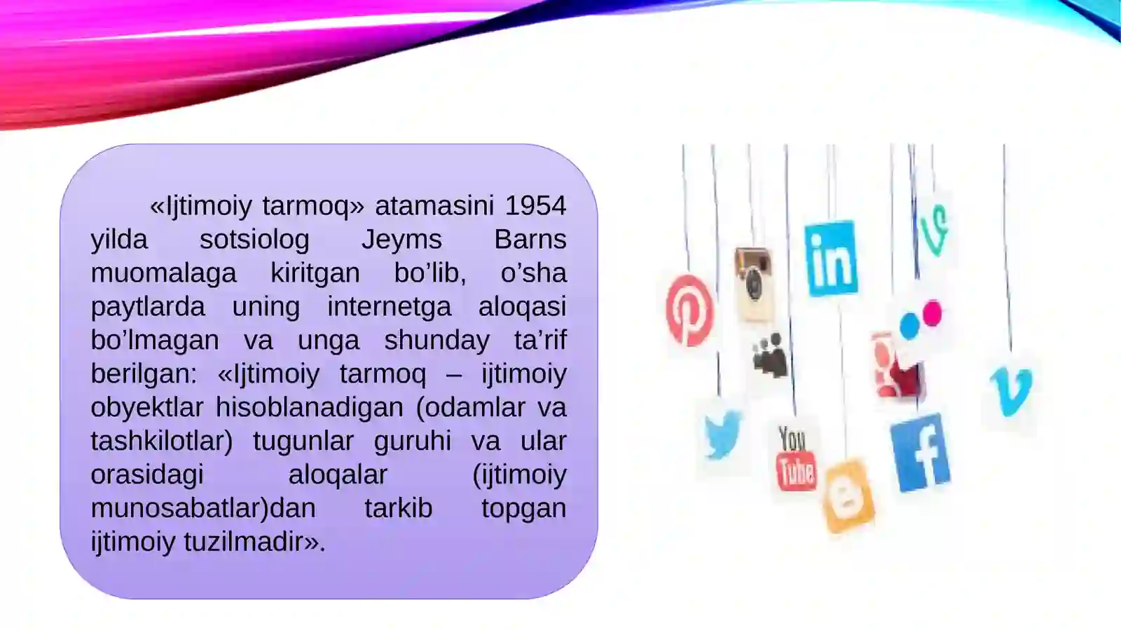 Ijtimoiy tarmoq tushunchasi va uning mohiyati 4
