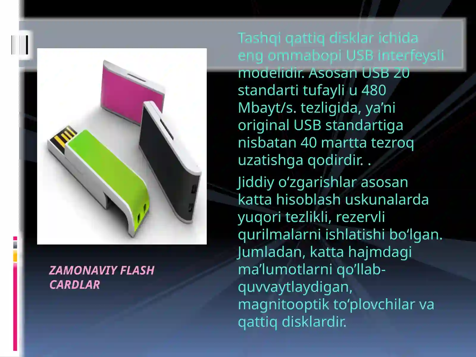 DISKLAR BILAN ISHLASH. DISK TURLARI. QATTIQ DISK 4
