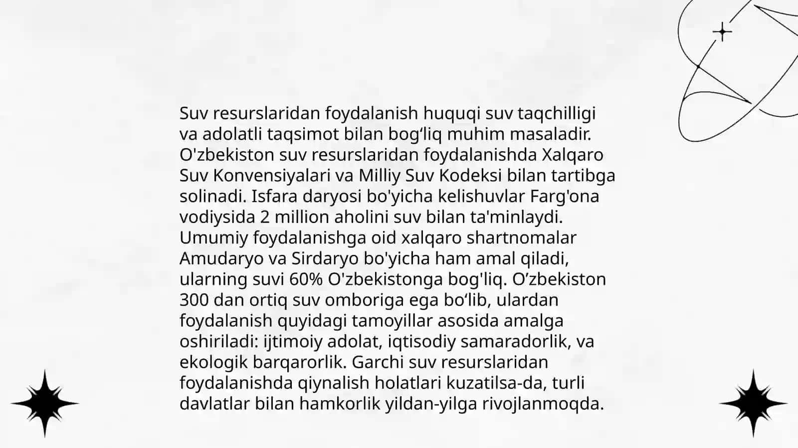 Yer resurslaridan foydalanish huquqi 4