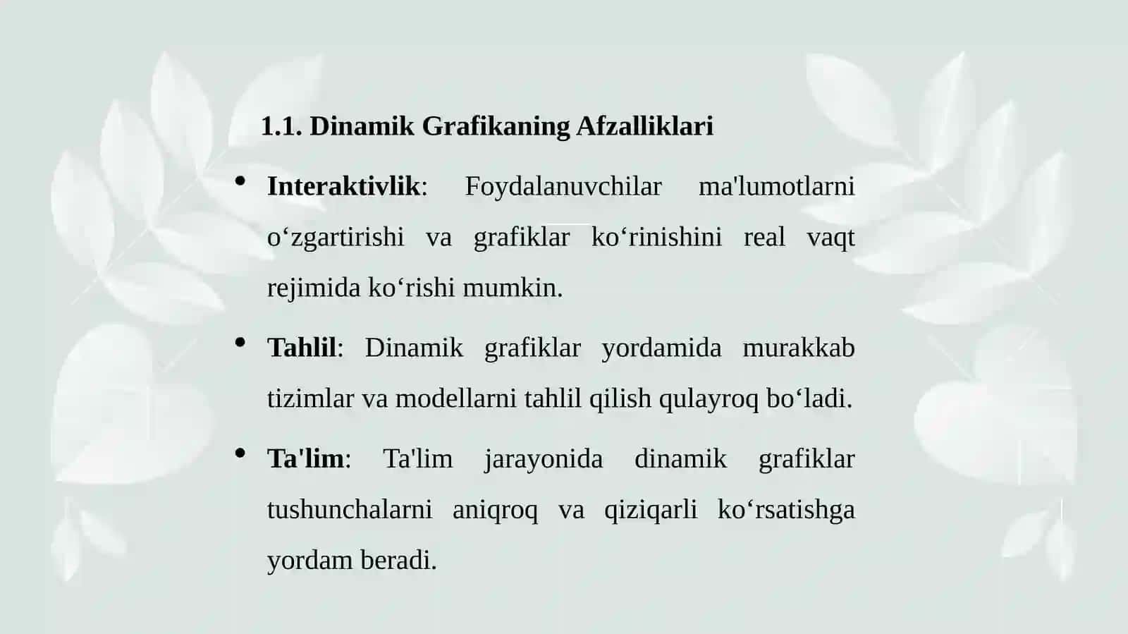 Mathcad Dasturida Dinamik Grafika 4