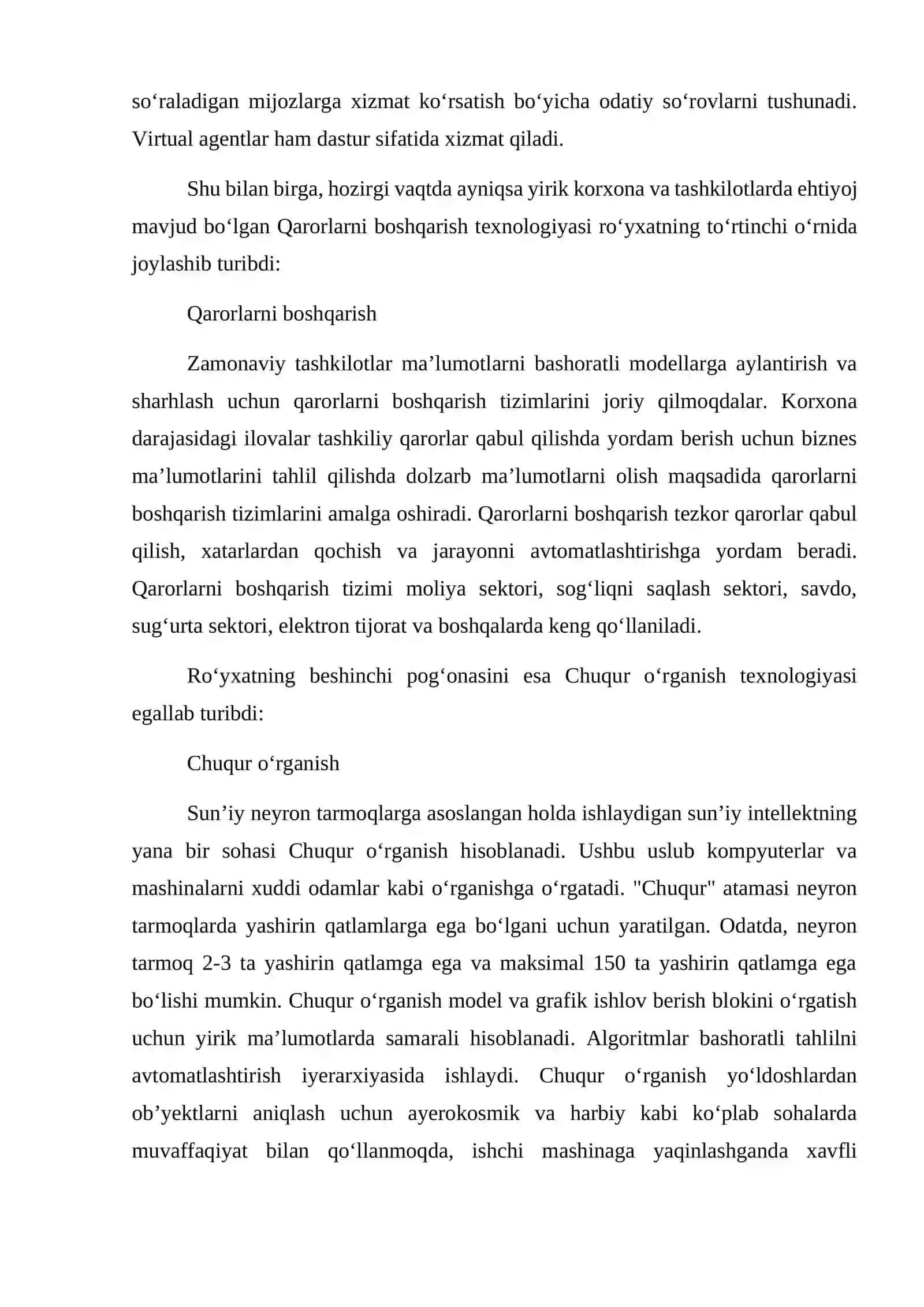 Kichik biznes uchun sunʼiy intellekt asosida yaratilgan dasturiy taʼminot 4