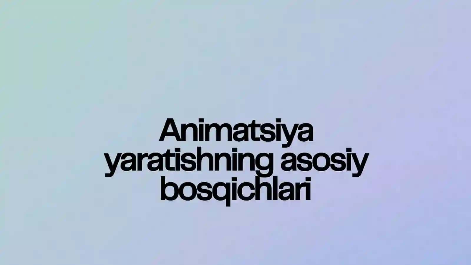 Animatsiyalar 4