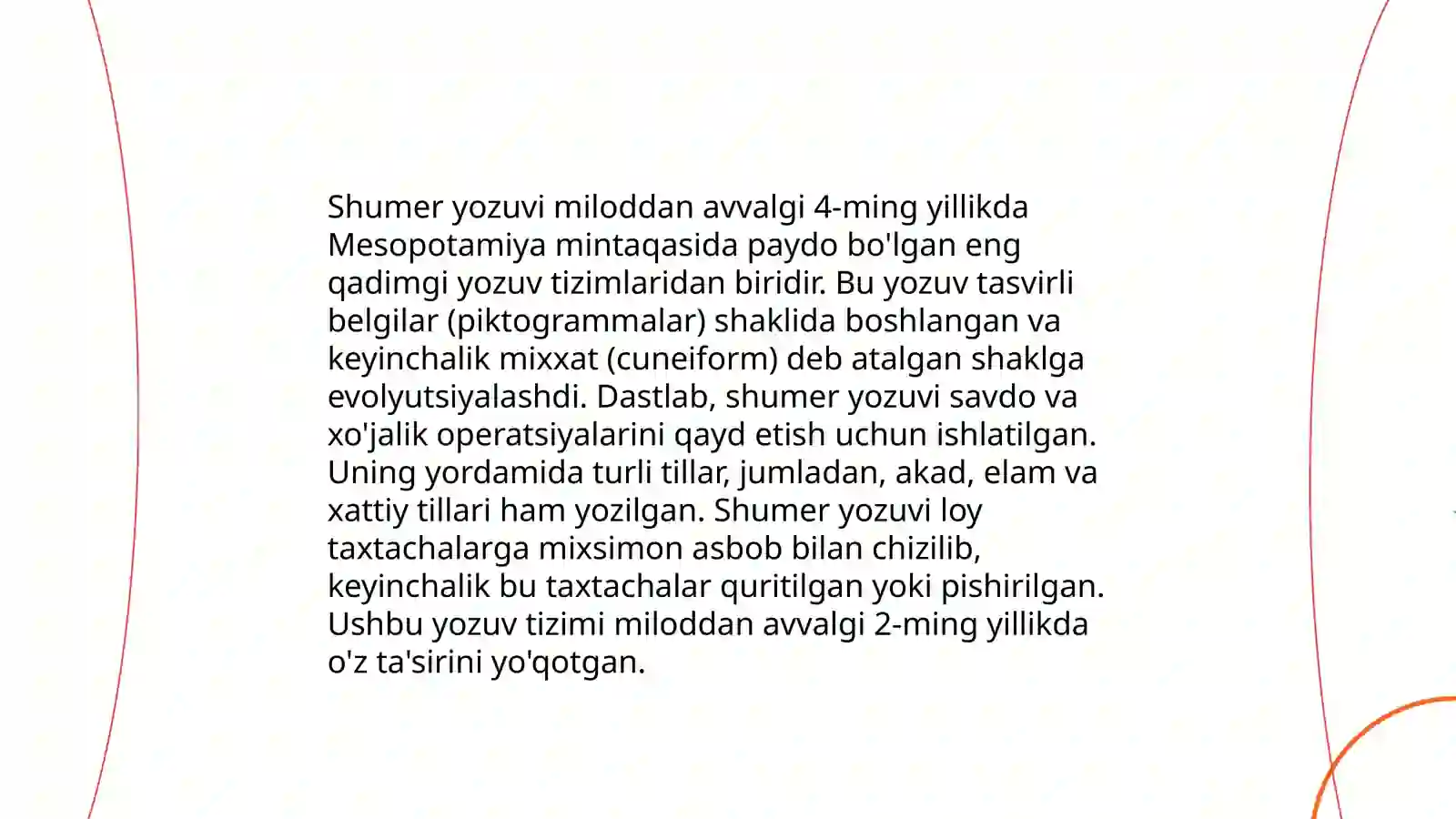 Yozuv tarixi 4