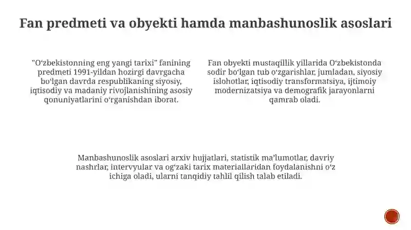 Oʻzbekistonning eng yangi tarixi 4