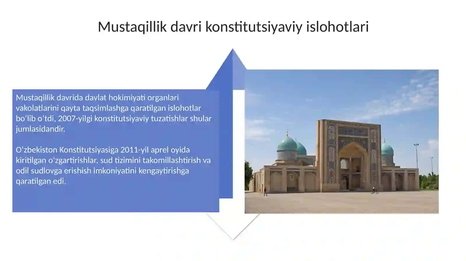 O'zbekiston Respublikasi yangi tarixidagi Konstitusiya 4