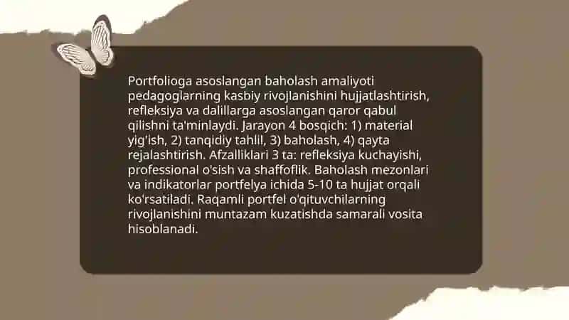 Pedagoglarni kasbiy rivojlanishini baholashga doir yetakchi tendensiyalar 4
