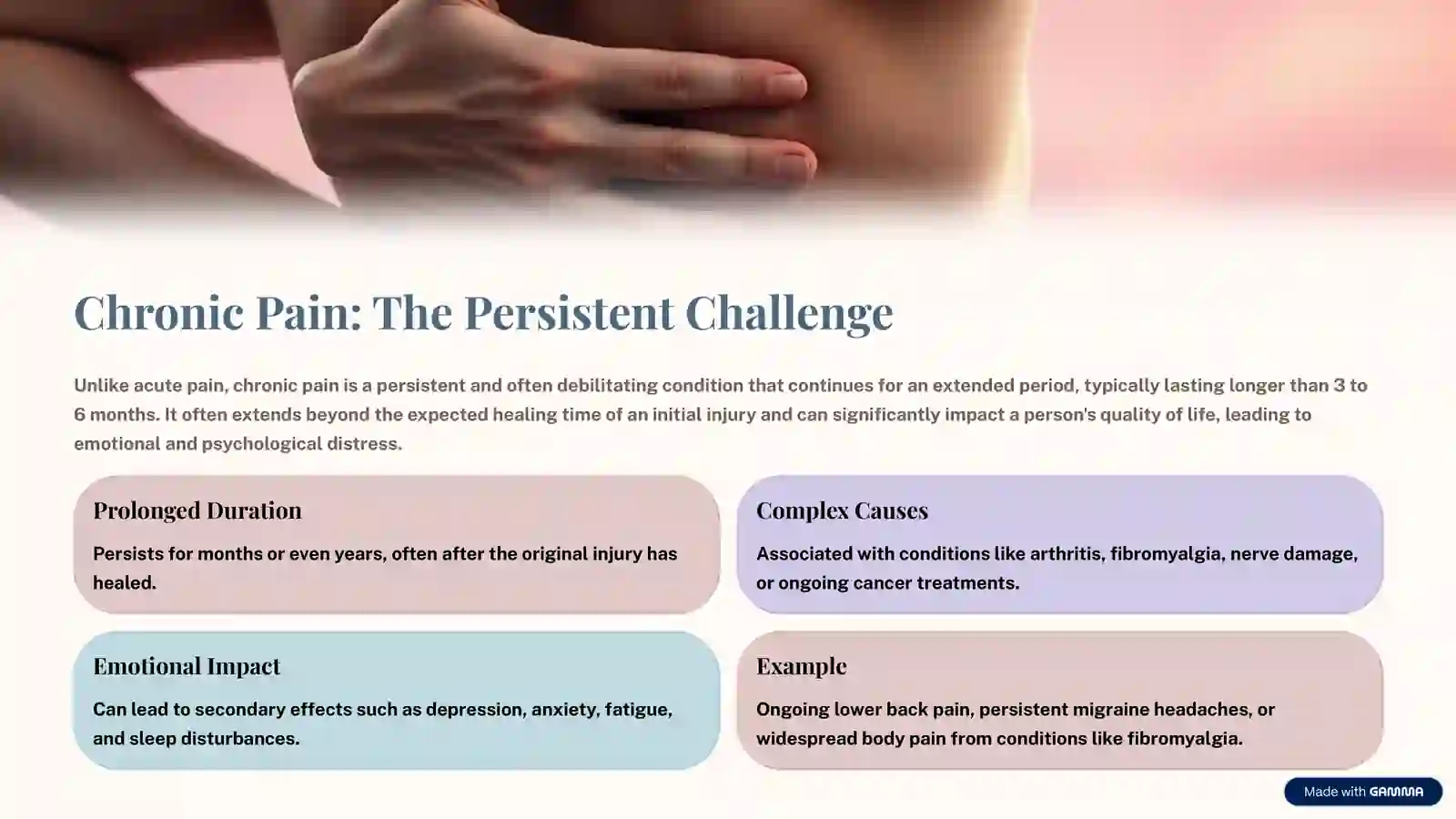 Understanding Pain: Types and Descriptions 4