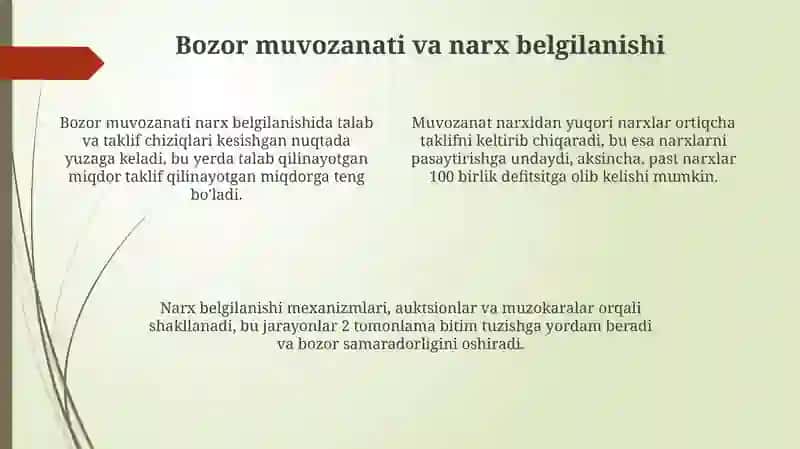 Talab va taklif qonunining zamonaviy iqtisodiyotdagi ahamiyati 4
