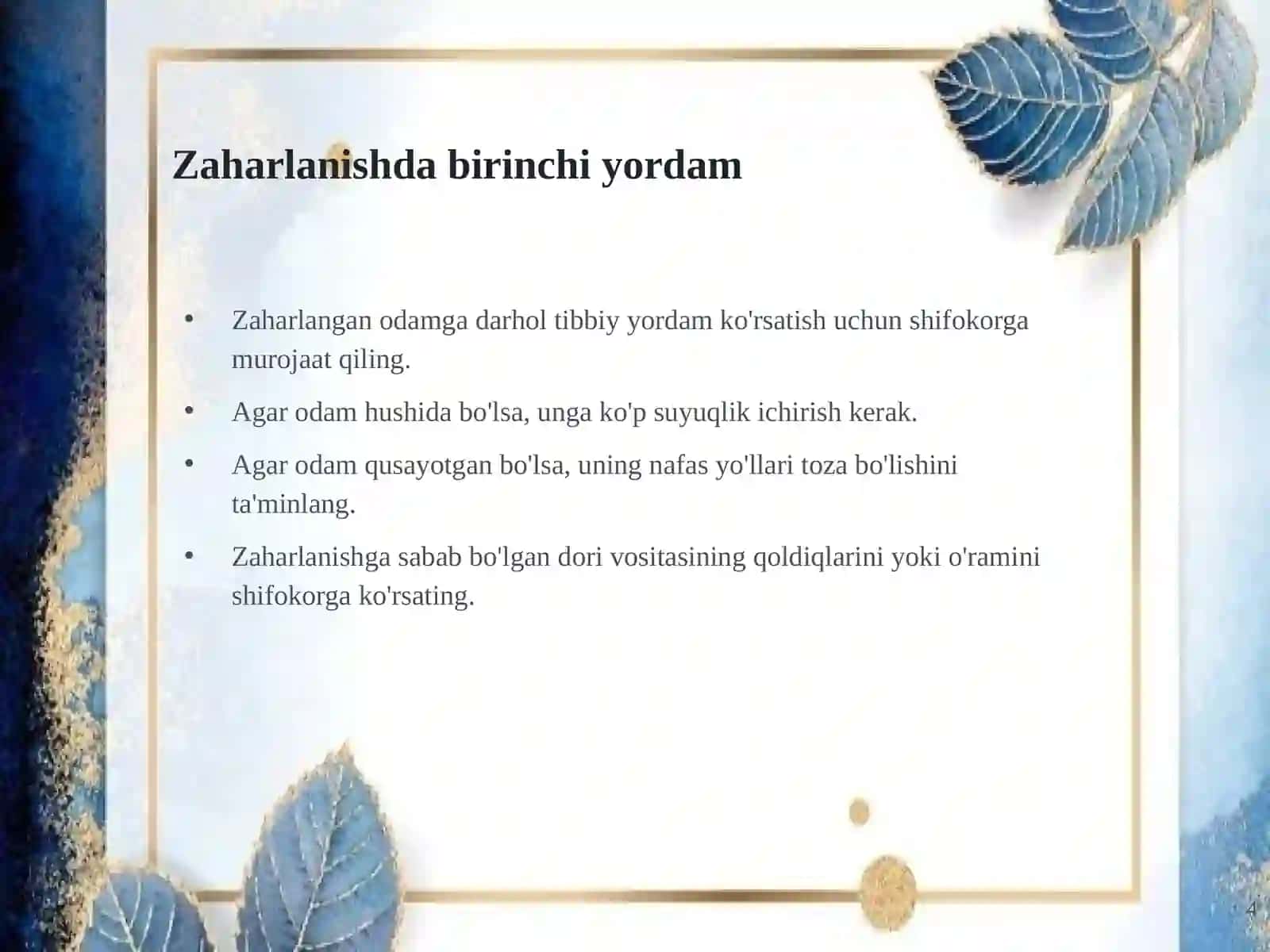 Dori vositalari, oziqlanish yetishmovchiligi va avitaminoz: Asoratlarni oldini olish 4