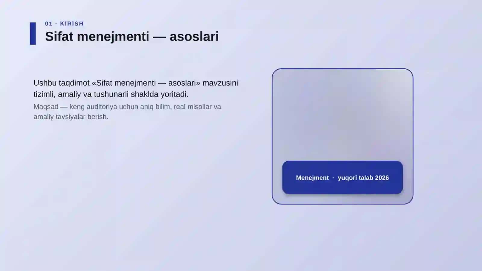 Sifat menejmenti — asoslari 4