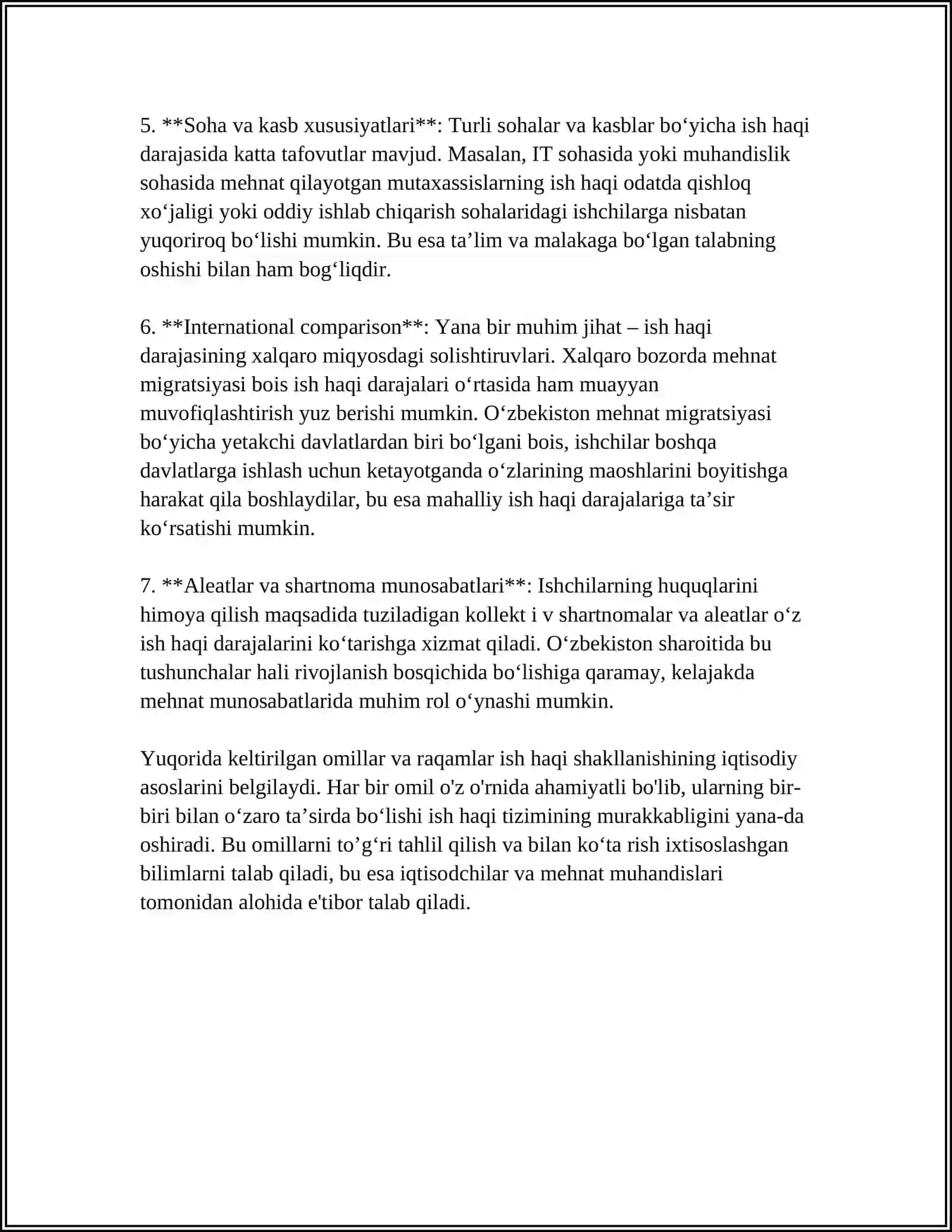 OMILLI DAROMADLAR VA ISH HAQINING SHAKLLANISHI 4
