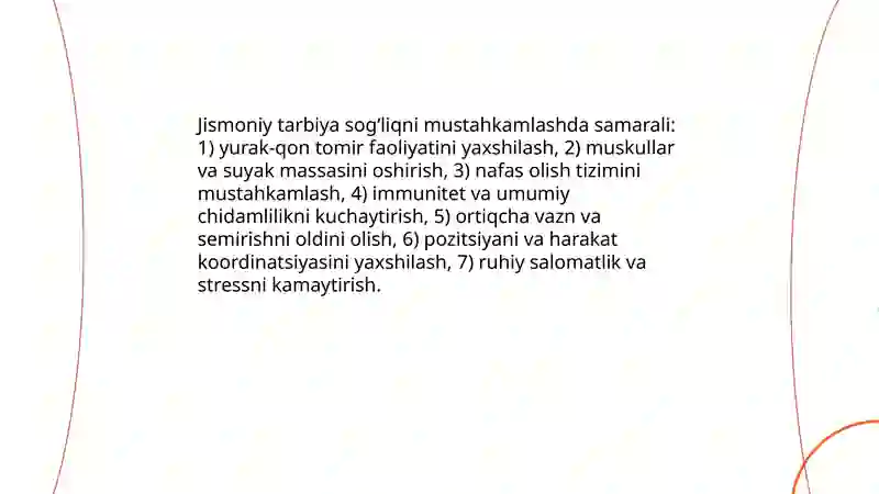 Jismoniy tarbiya vazifalari va vositalari 4