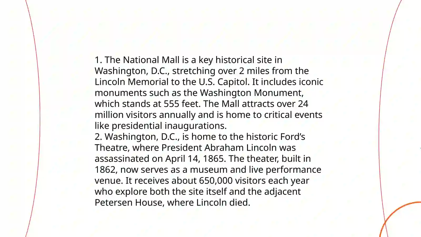 My trip to Washington 4