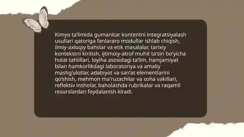 Kimyoviy ta'limni gumanitarlashtirish va insonparvarlashtirish 4