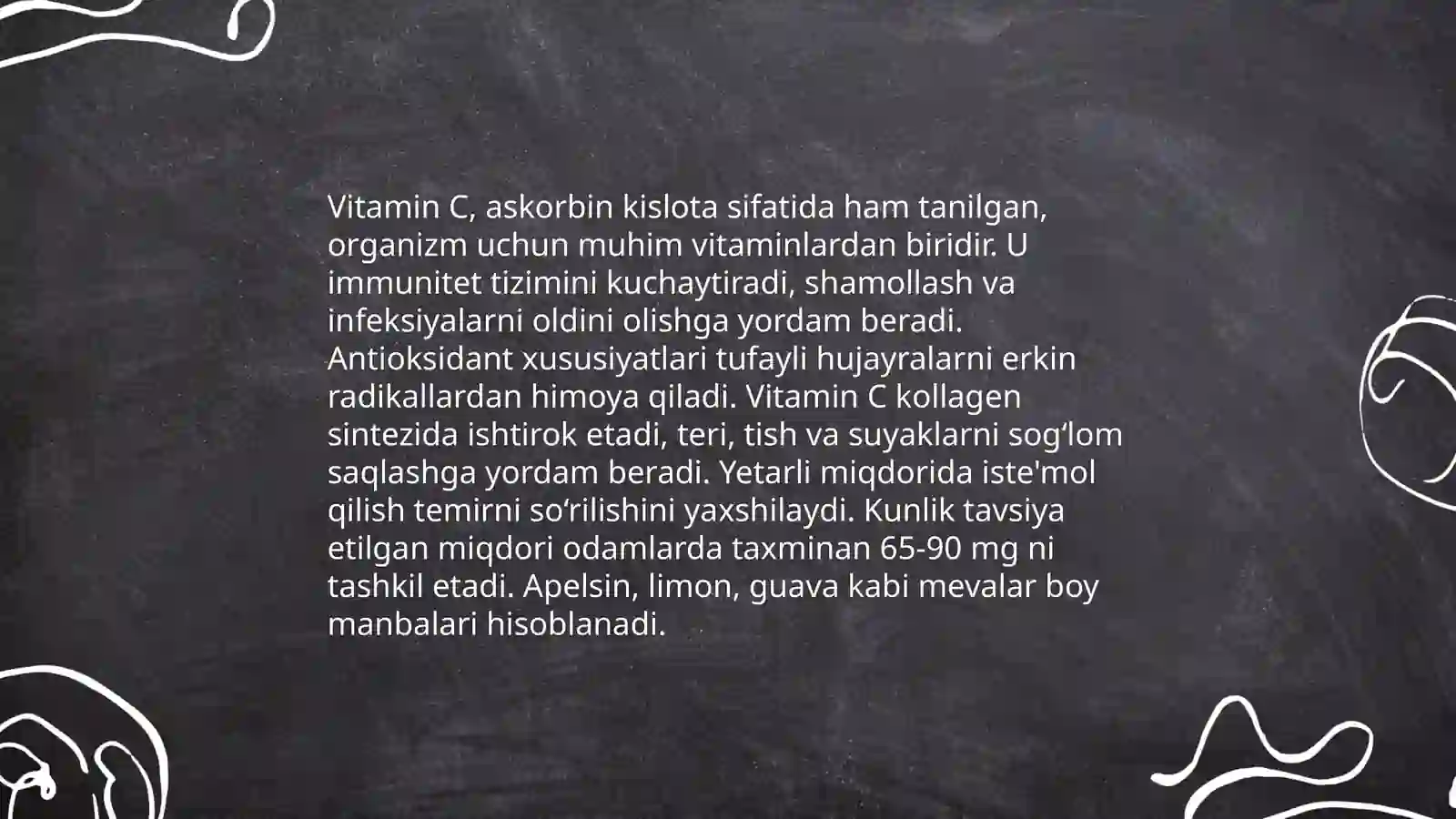 Suvda eriydigan vitaminsimon moddalar 4